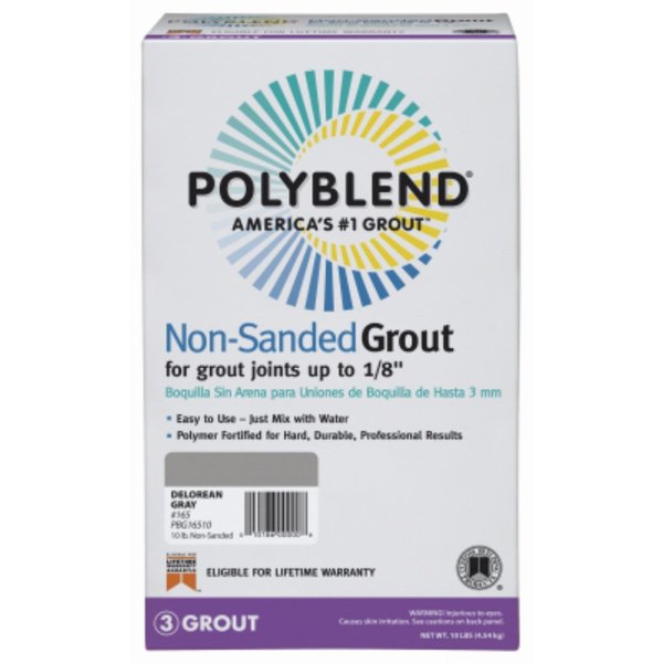 Custom Building Products Grout Nonsand Dlorean Gry 10Lb PBG16510